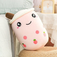 Load image into Gallery viewer, Boba Tea Plush Pink
